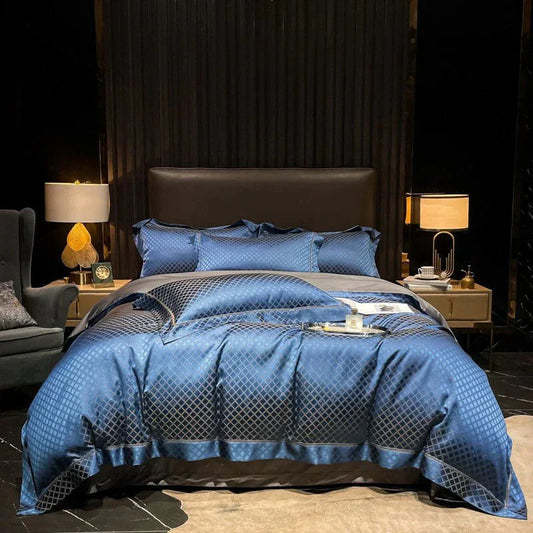 Royale Eleganz - Bettwäsche-Set aus ägyptischer Baumwolle