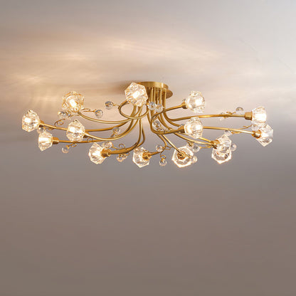 BlossomAura - Flower Ceiling Lamp