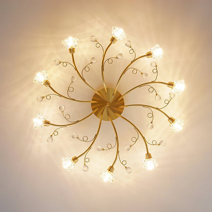 BlossomAura - Flower Ceiling Lamp