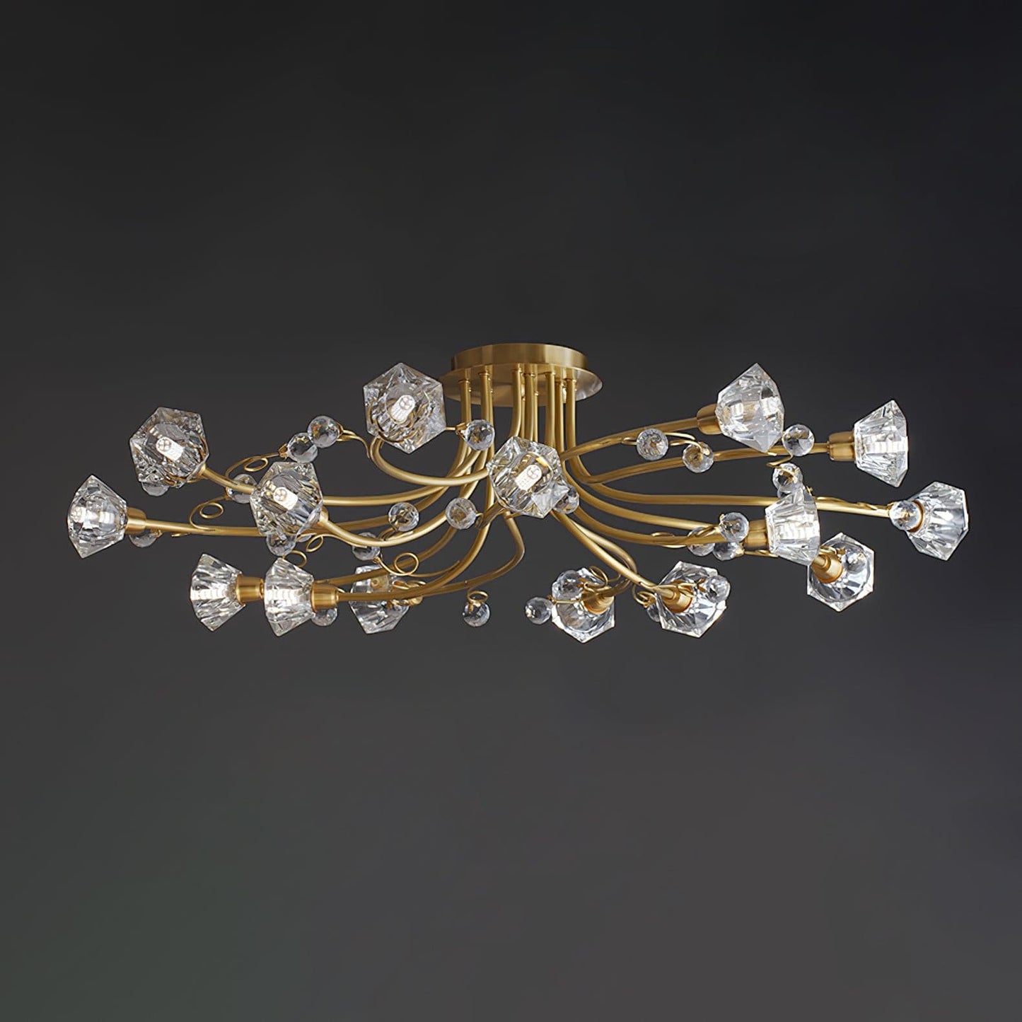 BlossomAura - Flower Ceiling Lamp