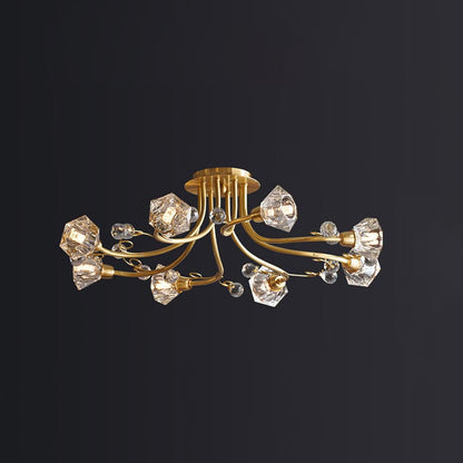 BlossomAura - Flower Ceiling Lamp