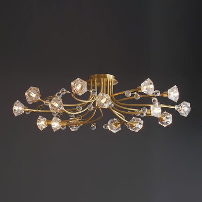 BlossomAura - Flower Ceiling Lamp