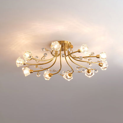 BlossomAura - Flower Ceiling Lamp