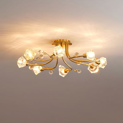 BlossomAura - Flower Ceiling Lamp