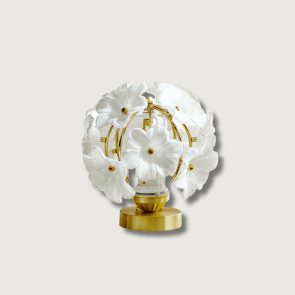 GraceBloom - Blomsterbordlampe