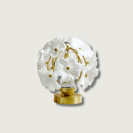 GraceBloom - Blomsterbordlampe
