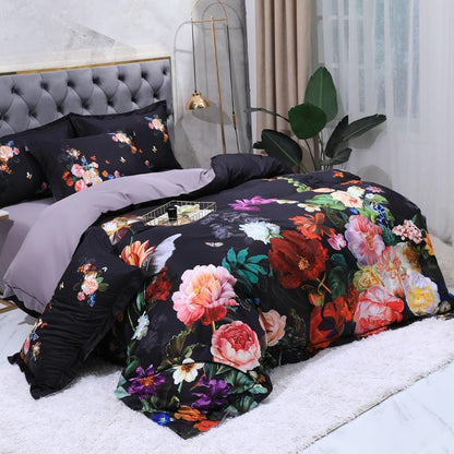 FleurLux - Classic Toile Bedding with Egyptian Cotton Comfort