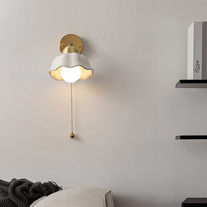 WhiteBloom - Lampe Murale Rétro Style Français