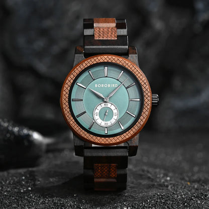 WoodlandChrono – Håndlavet træ forretningsur