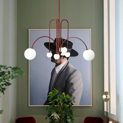 BoogLicht - Modern Pendant Chandelier with Stylish Curves