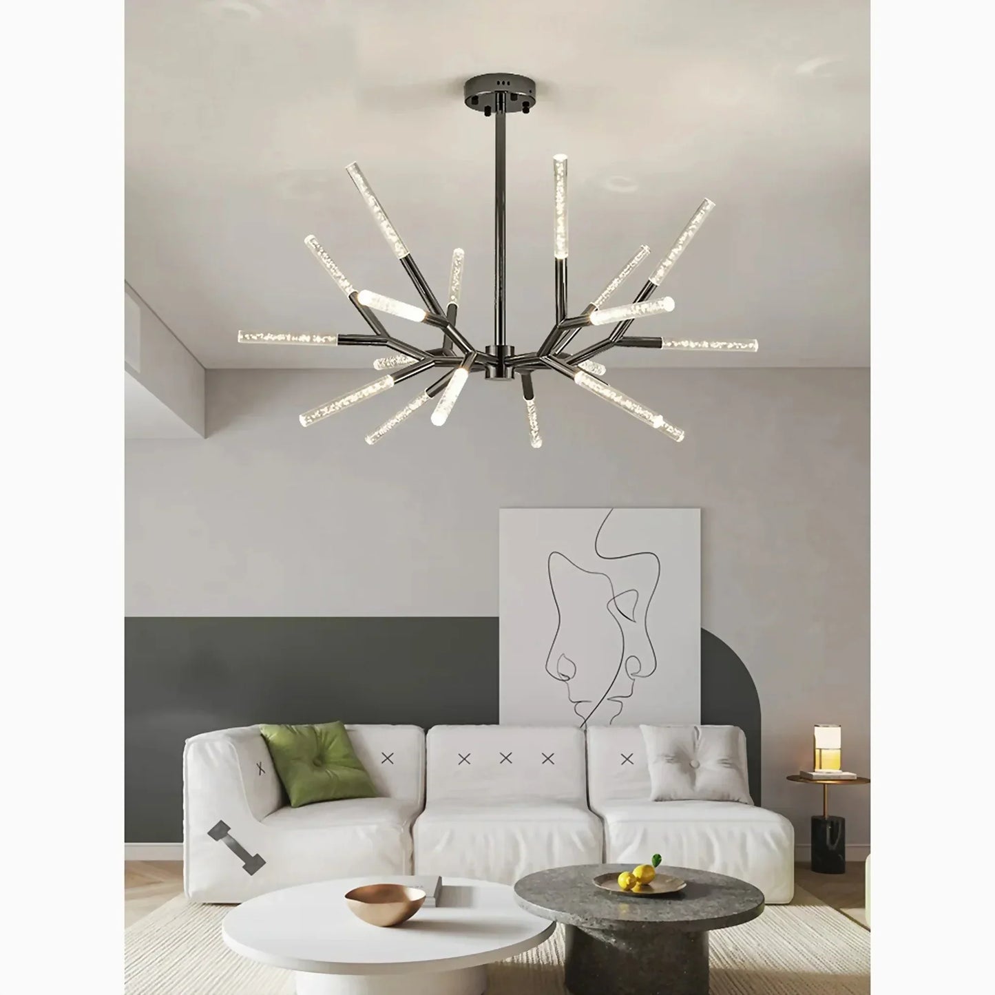 LumiTwigs - Modern Branch LED Crystal Chandelier