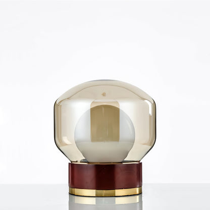 BouleLuxe - Bordlampe med geometrisk stil og varm atmosfære
