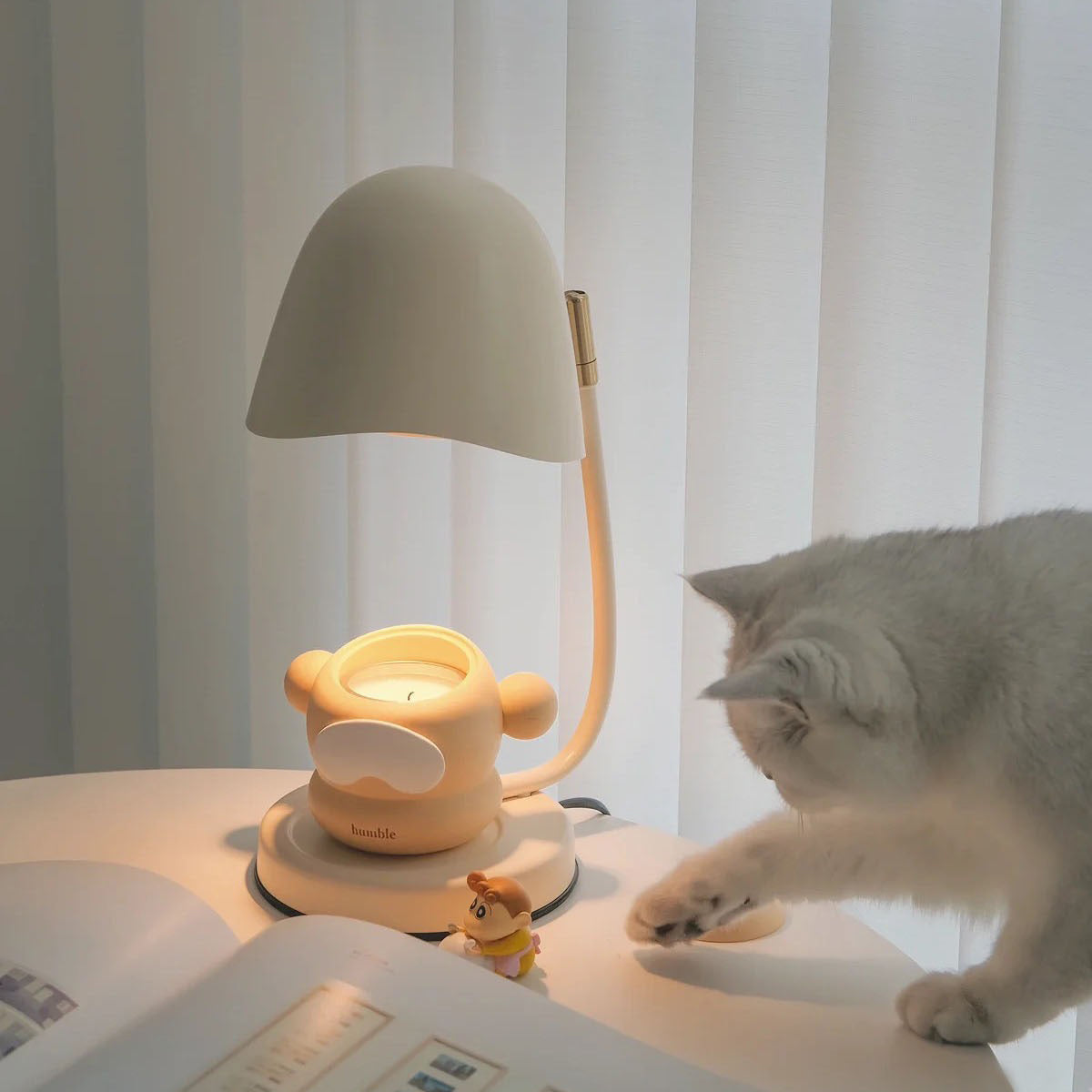 BreezShine - Stearinlys Bordlampe