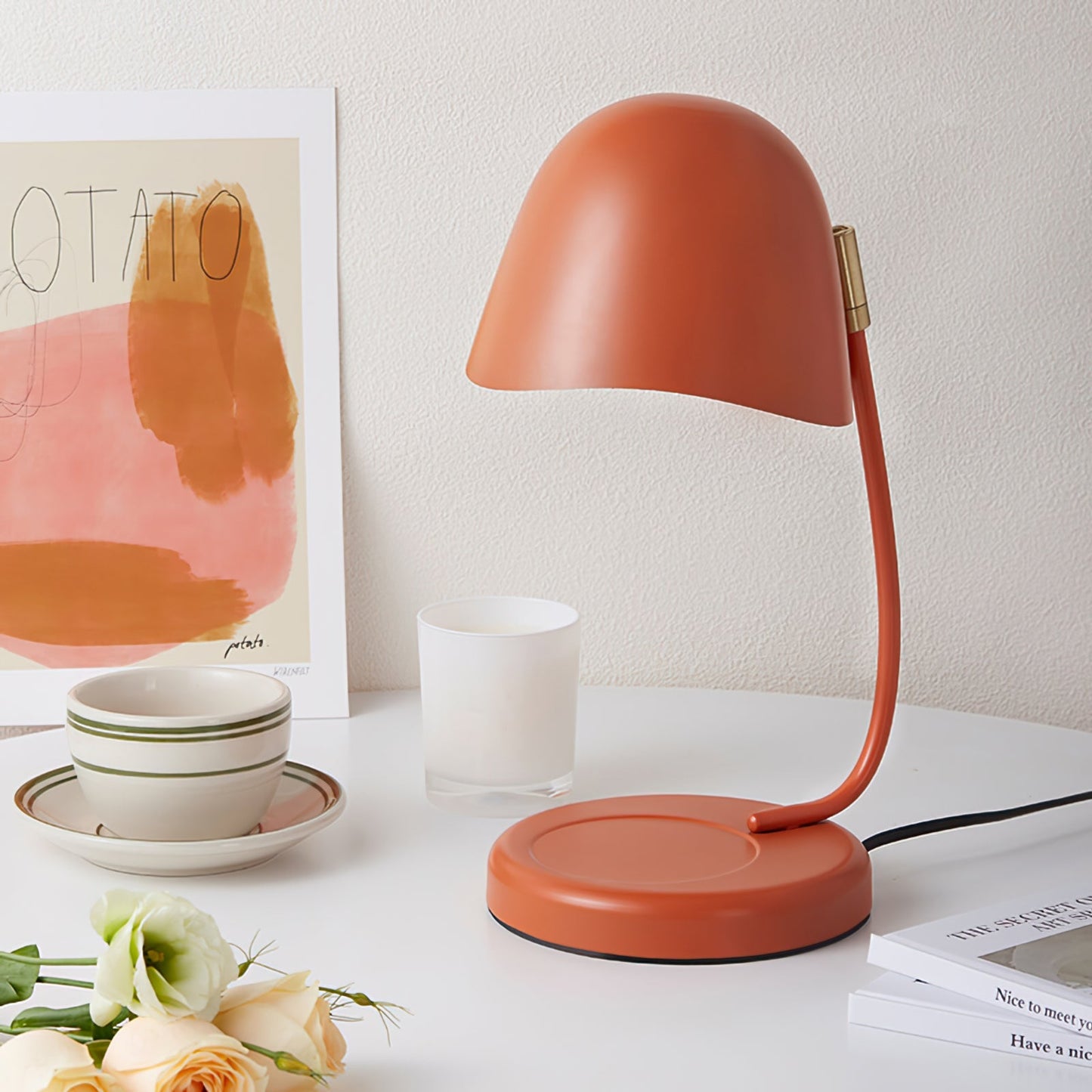 BreezShine - Stearinlys Bordlampe