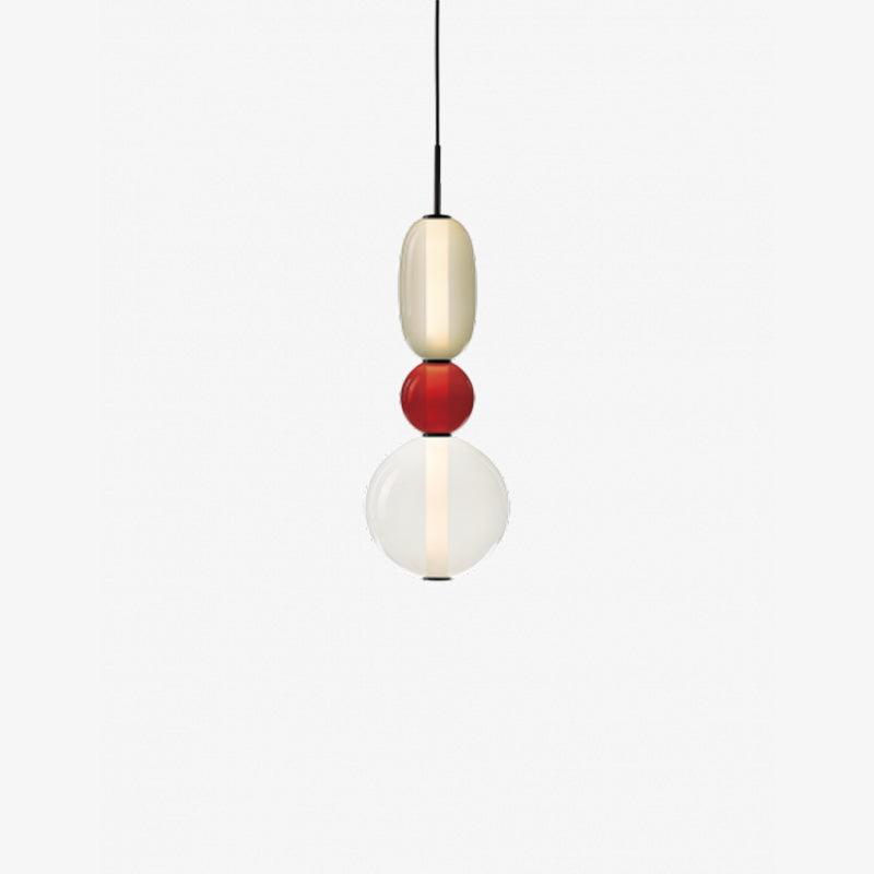 Pendant Light Made of Candied Glass