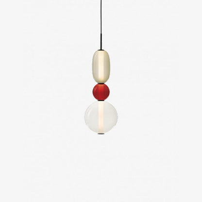 Pendant Light Made of Candied Glass