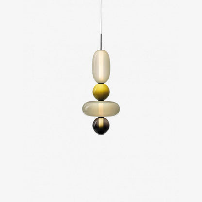 Pendant Light Made of Candied Glass