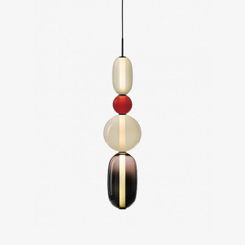 Pendant Light Made of Candied Glass
