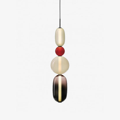 Pendant Light Made of Candied Glass