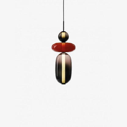 Pendant Light Made of Candied Glass