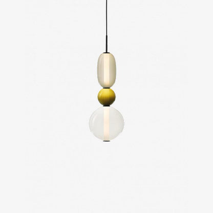 Pendant Light Made of Candied Glass