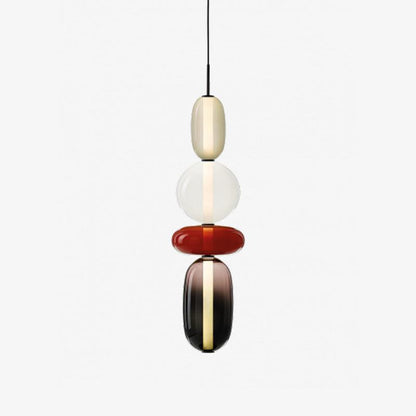 Pendant Light Made of Candied Glass