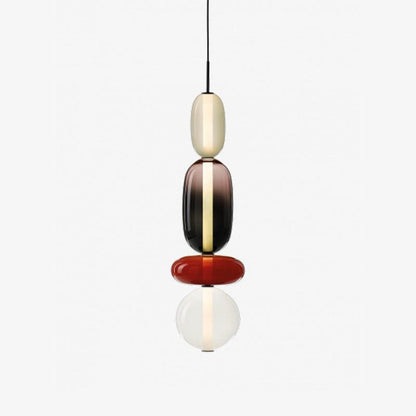 Pendant Light Made of Candied Glass