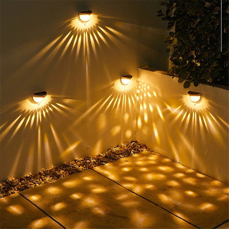 PhantomLight - Lampe Murale Solaire avec Éclairage Moderne pour l'Extérieur