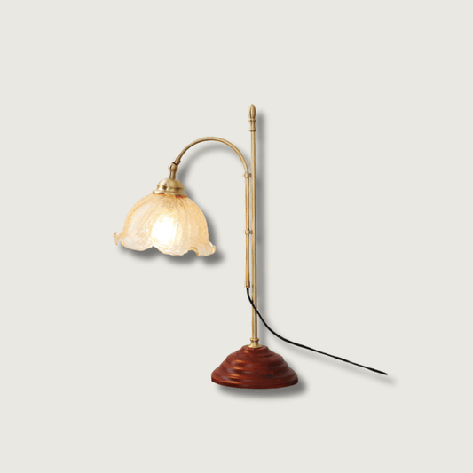 PatinaLicht - Bordlampe med tekstureret vintage-look og blødt lys