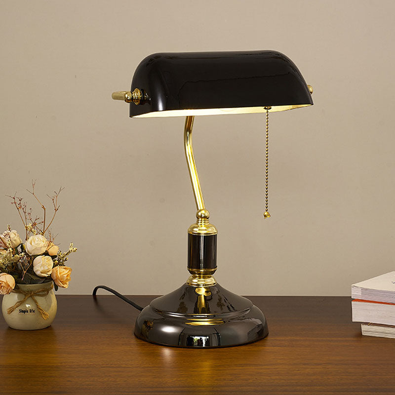 GlasLuxe - Europæisk Stil Bordlampe