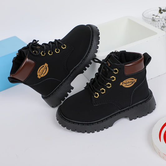 Boys' Cool Boots with Zip Closure Durable Non-Slip Shoes - Jakob