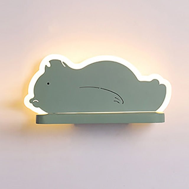 CartoonShelf - LED-Wandlampe mit Regal