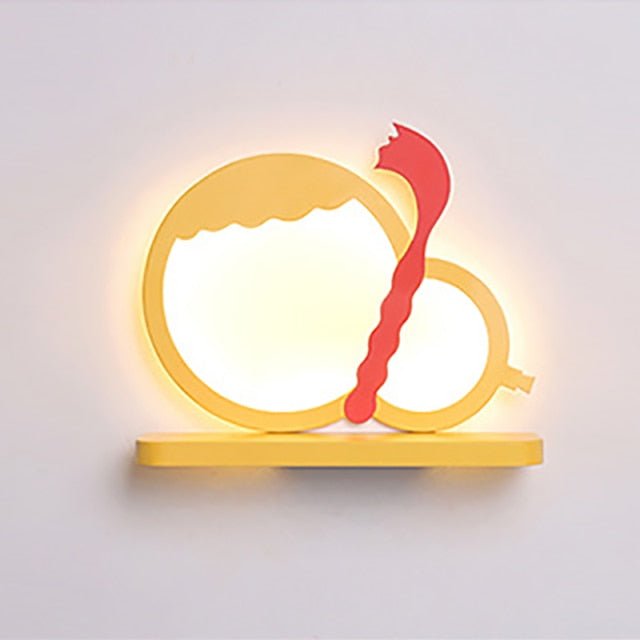 CartoonShelf - LED-Wandlampe mit Regal