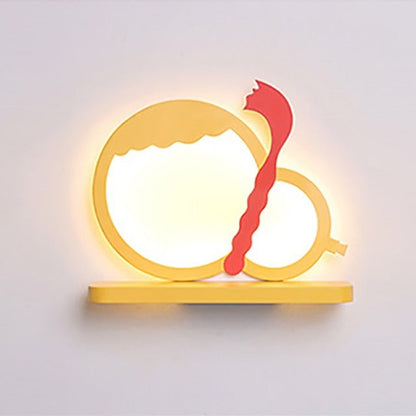 CartoonShelf - LED-Wandlampe mit Regal