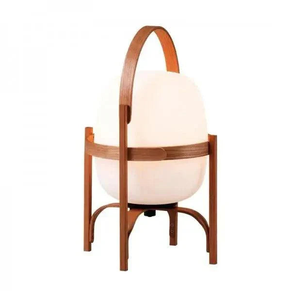 CestaLuxe - Træ- og Lys Bordlampe