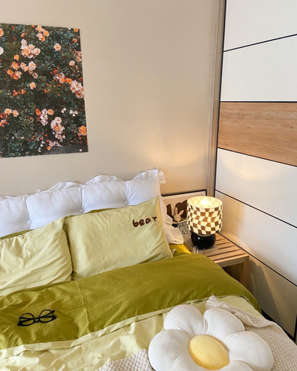 GridAura - Unique Geometric Table Lamp