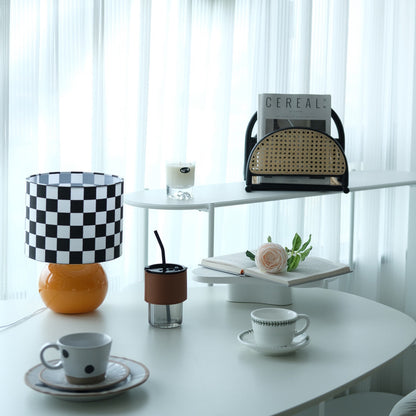 GridAura - Unique Geometric Table Lamp