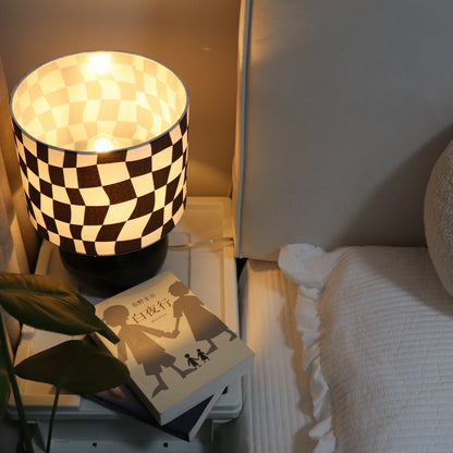 GridAura - Unique Geometric Table Lamp