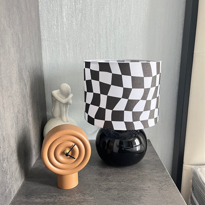 GridAura - Unique Geometric Table Lamp