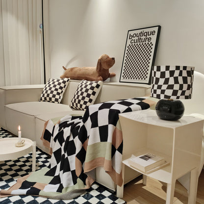 GridAura - Unique Geometric Table Lamp