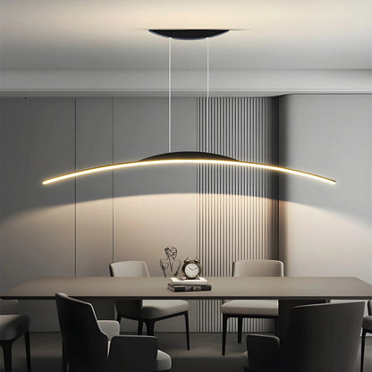 EclipseLux - Modern Black Chandelier