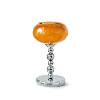 Vintagelight – Lampe de table de l'ère spatiale en verre et métal