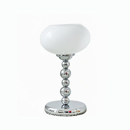 Vintagelight – Lampe de table de l'ère spatiale en verre et métal