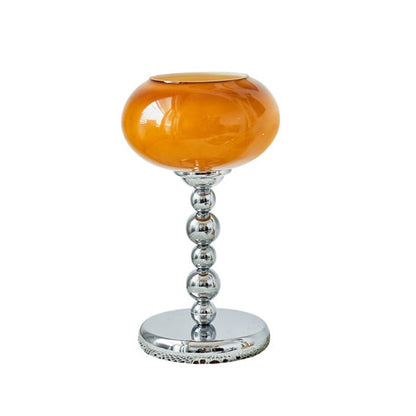 Vintagelight – Lampe de table de l'ère spatiale en verre et métal