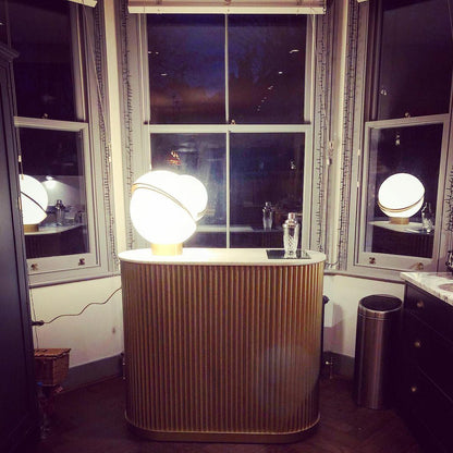 HalveMaanLuxe - Tischlampe mit einzigartiger Form und gemütlicher Atmosphäre