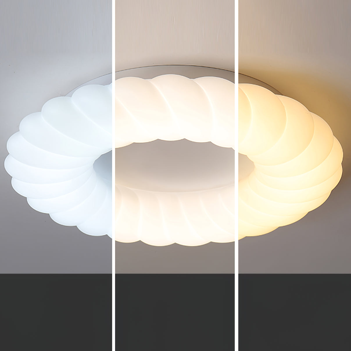 CumulusGlow - Ceiling Lamp with Airy Shape and Atmospheric Glow