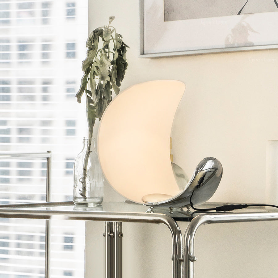 KrulLicht - Tafellamp met Elegante Bochten en Zacht Licht