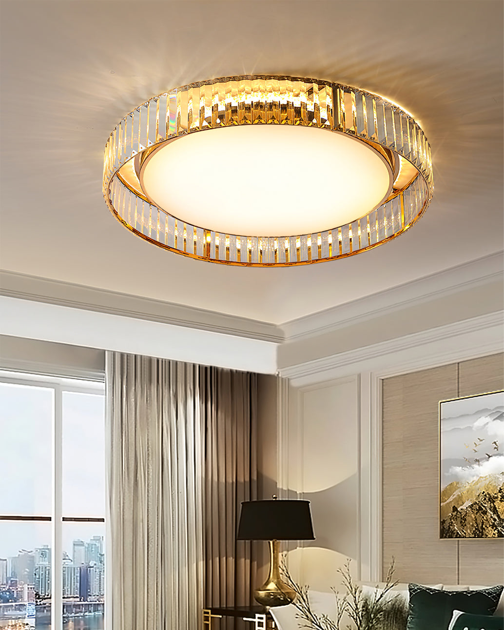 CurzonLuxe - Ceiling Light with Modern Design and Intimate Lighting