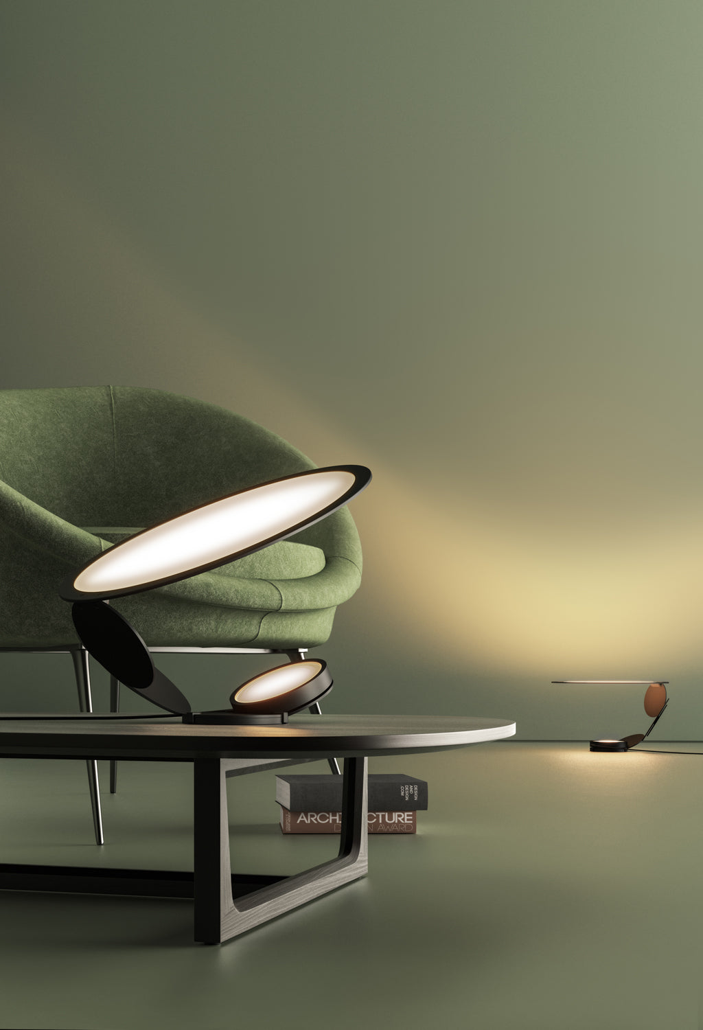 LightSlice - Stilfuld bordlampe med subtile snitdetaljer