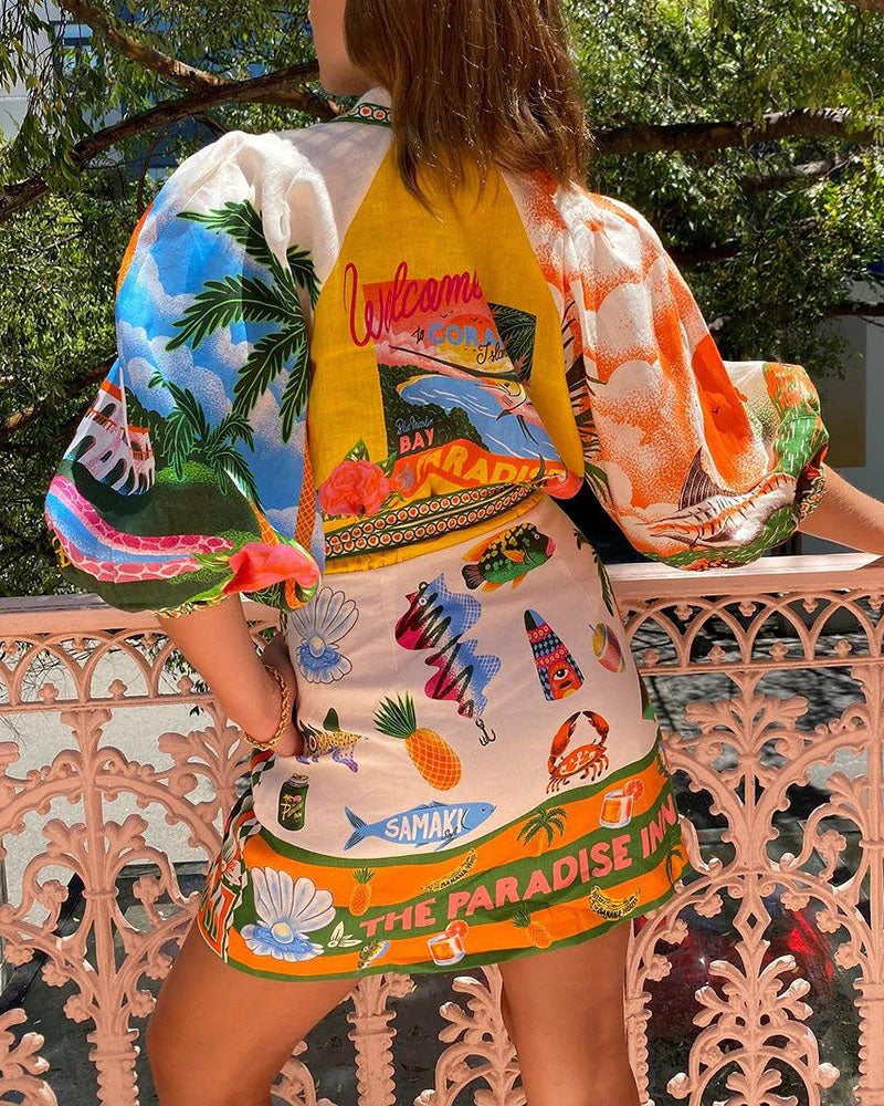 Robe ample pour femmes - Colorée et confortable